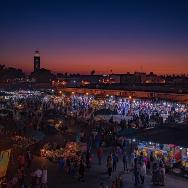 marrakech, marketplace, morocco