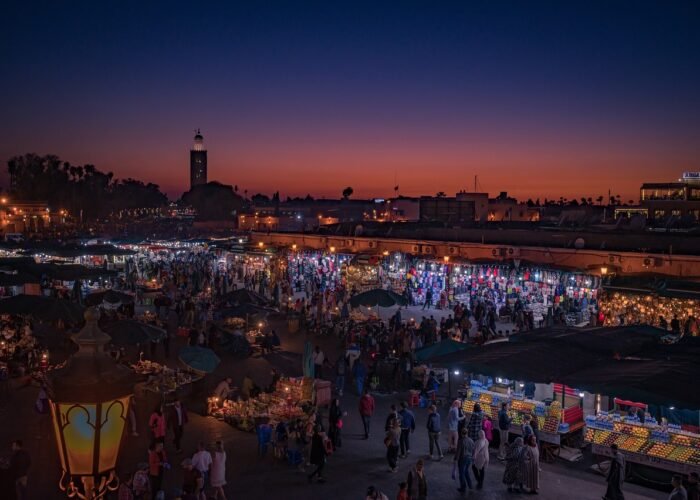 marrakech, marketplace, morocco